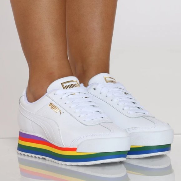 puma roma amor rainbow